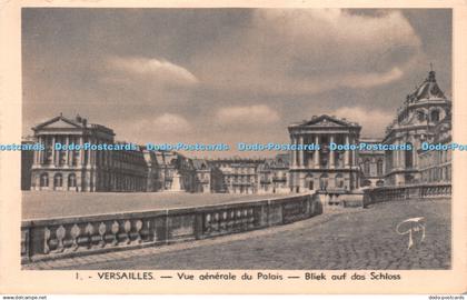 R232228 Versailles Vue generale du Palais Blick auf das Schloss Guy A Leconte Pa