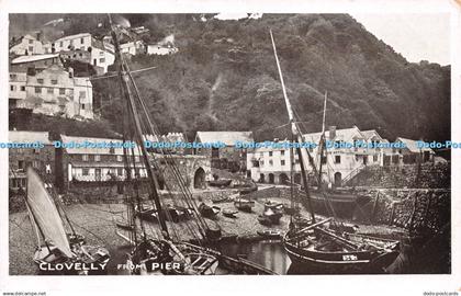 R234310 Clovelly From Pier