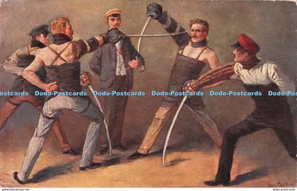 R244389 Muhlberg Gabelmensur Studentenleben Blatt 9