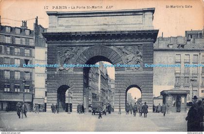 R254428 17 Paris La Porte St Martin LIP St Martins Gate 1933 Polonniee Fres
