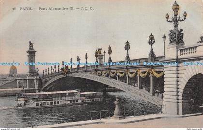 R274453 Paris Pont Alexandre 3 J L C No 19