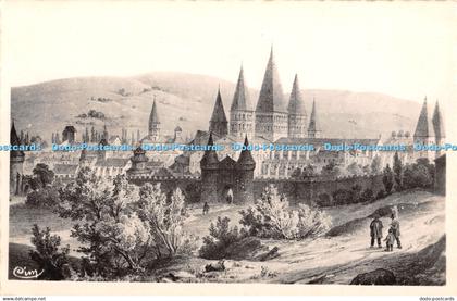 R327082 Cluny S et L Cluny n etait au IX siecle qu un pavillon de chasse Constru