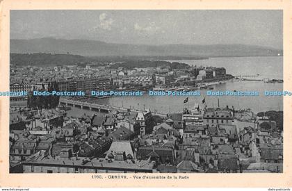 R356260 1960 Geneve Vue densemble de la Rade L Fauraz a Annemasse