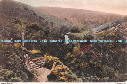 R382075 Donne Valley Gate F Frith No 58410 Postcard