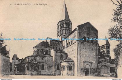 R424609 Paray le Monial La Basilique Postcard