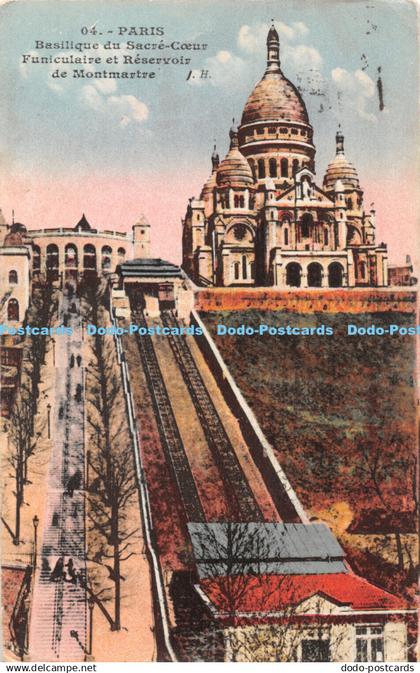 R430837 04 Paris Basilique du Sacre Coeur Funiculaire et Reservoir de Montmartre