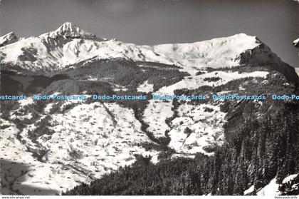 R446083 7493 Grindelwald Mannlichen Abfahrt Lauberhorn Tschuggen Mannlichen E Gy