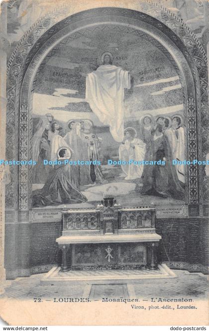 R450557 Lourdes Mosaiques L Ascension Viron 1906