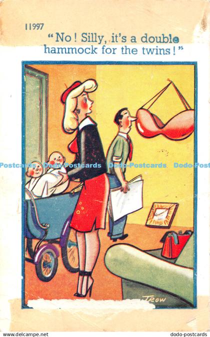 R450753 No Silly its a double hammock for the twins C Richter Trow 1959