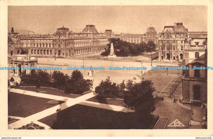 R462034 Vues de Paris Le Louvre Vue Generale Braun No 10