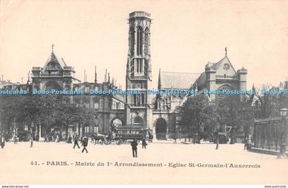 R486176 Paris Mairie du I er Arrondissement Eglise St Germain l Auxerrois