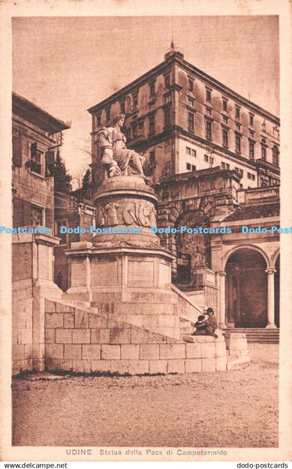 R487954 Udine Statua della Pace di Campofomido 2654 A Brisighelli Udine Ipact