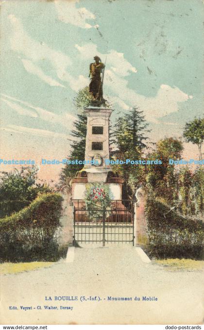 R605106 La Bouille Monument du Mobile Veyret Cl Walter 1930