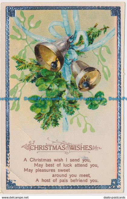 R662549 Christmas Wishes. A Christmas Wish I Send You. Postcard. 1925