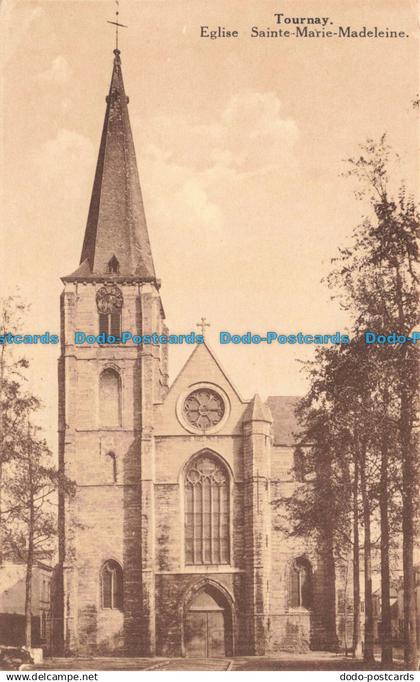 R663569 Tournay. Eglise Sainte Marie Madeleine. L Edition Belge