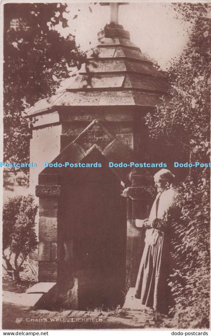 R695730 Lichfield. St. Chad Well. J. W. W. Series. RP