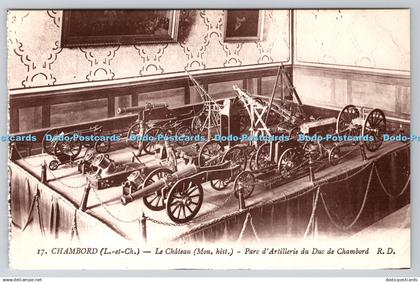 R753162 Chambord Le Chateau Mon Hist Parc d Artillerie du Dac de Chambord R D Do