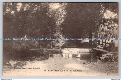 R774468 Saint Pair sur Mer La Rue Mallet Bazar Parisien de St Pair