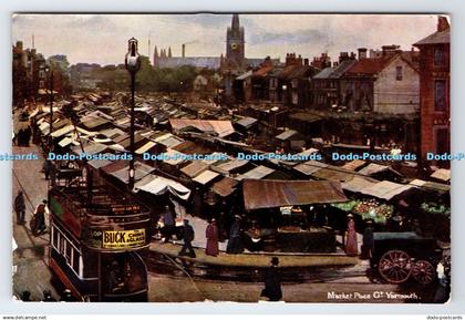 R778389 Gt Yarmouth Market Place S Hildesheimer Views of Yarmouth Fac Simile Ser