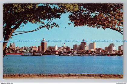 R783890 Vancouver B C Canada Vancouver Skyline Plastichrome Natural Color Produc