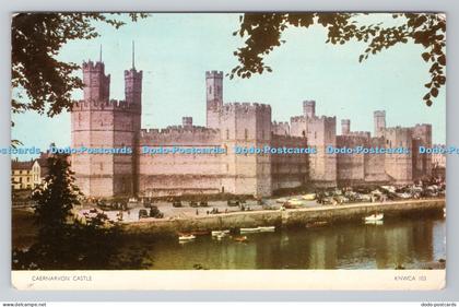 R803132 Caernarvon Castle Jarrold Norwich England PM Colwyn Bay Denbighshire