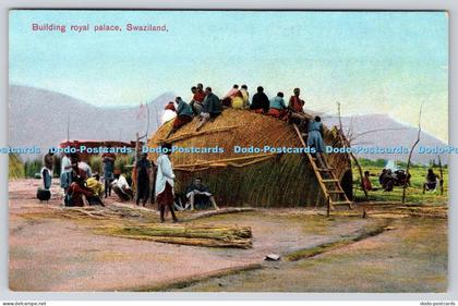 R820031 Swaziland Building Royal Palace S P G Coloured Post Card