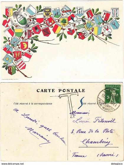 STEMMI VARI - SVIZZERA - SUISSE - SCHWEIZ - SWITZERLAND - VIAGG. -61987-