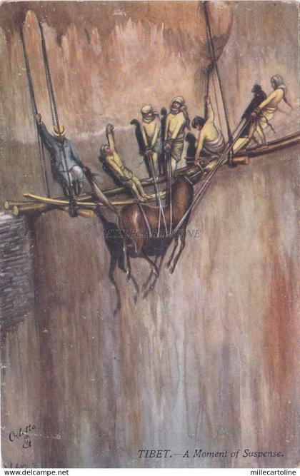 TIBET - A Moment of Suspense - Oilette