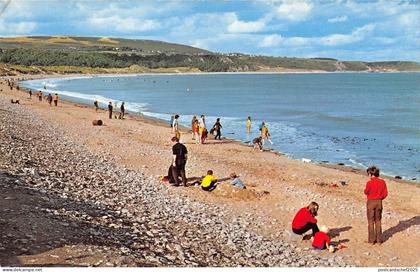 uk10015 oxwich beach gower glamorgan wales uk