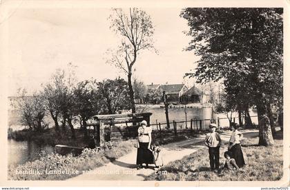 US3497 Netherlands Groeten uit Bunschoten SpakenburgLake Promenade