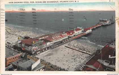US6501 steel pier ocean and boardwalk atlantic city n j  usa