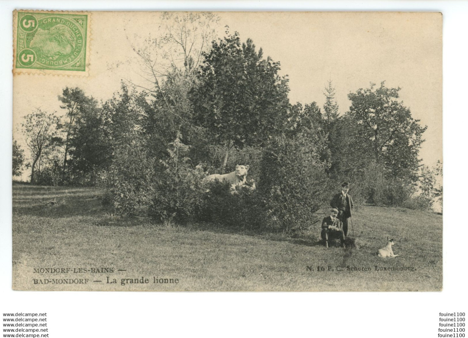 MONDORF LES BAINS / BAD MONDORF la grande lionne