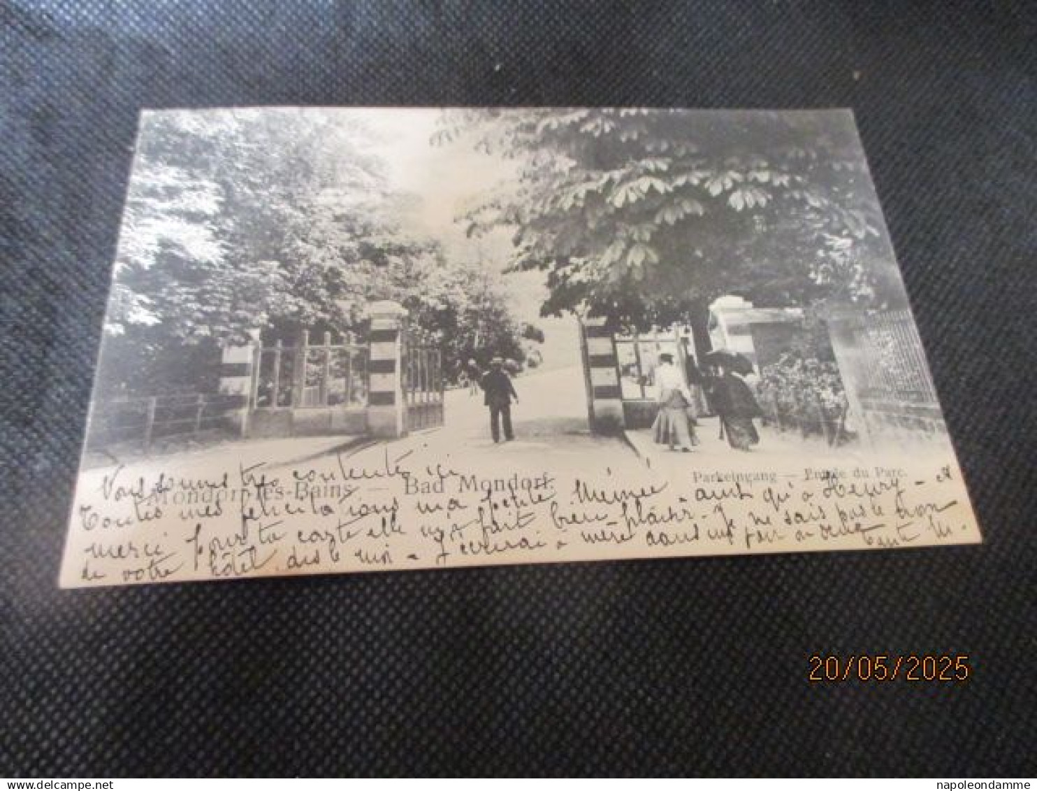 Mondorf les Bains,Bad Mondorf, Parkeingang,