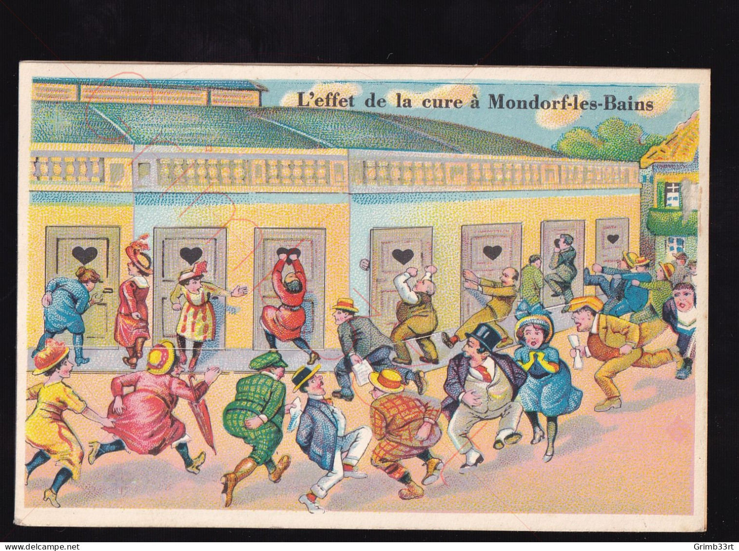 Mondorf-les-Bains - L'effet de la cure à Mondorf-les-Bains - postkaart