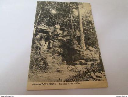 Mondorf les Bains, Cascade dans le Parc