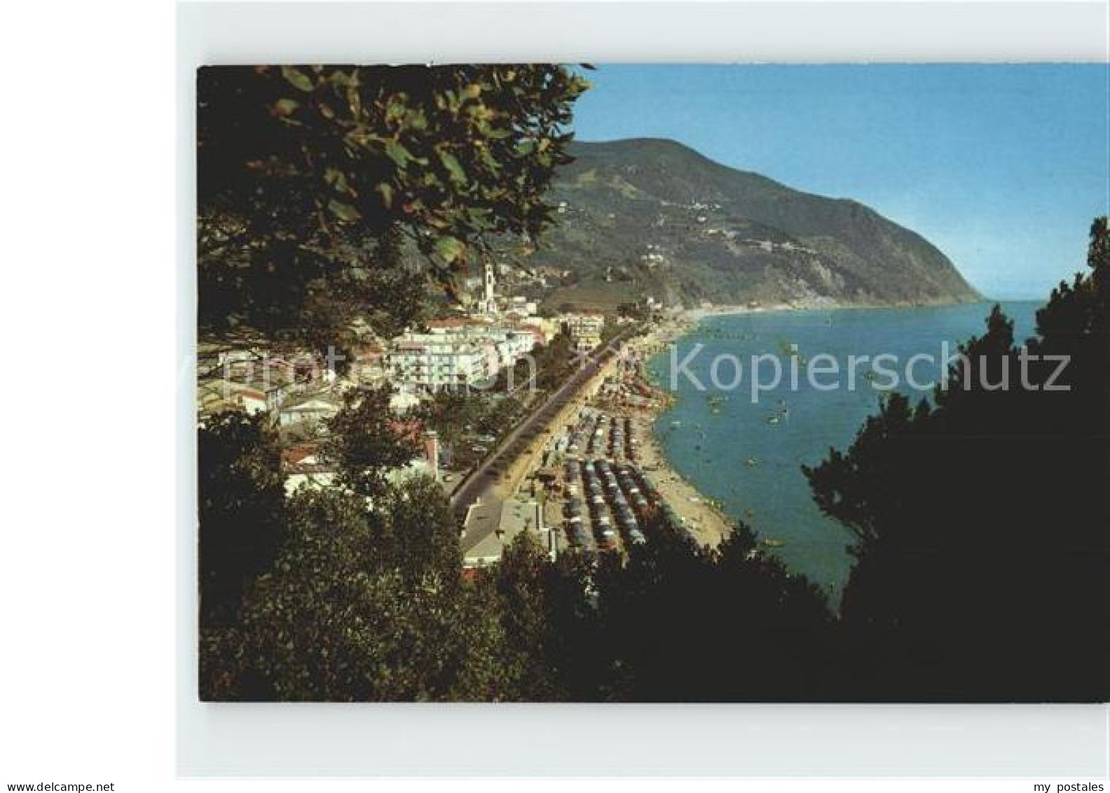 Moneglia Liguria Rundblick