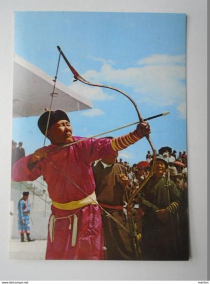 D155998  Mongolia   Archer Children  -  bowman