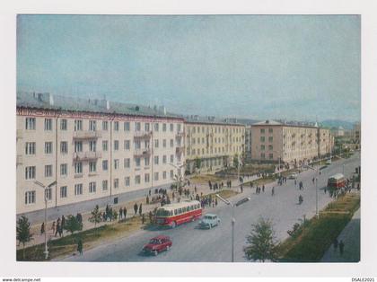 MONGOLIA Mongolie Mongolei Mongolian Capital Ulaanbaatar Peace Boulevard View 1960s Photo Postcard RPPc CPA (52597)