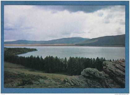215193 / RINCHEN JUGNA LAKE , TSETSERLING SOMON , HUBSUGUL AIMAK , Mongolia Mongolei Mongolie