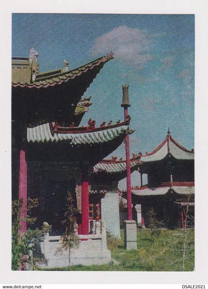 MONGOLIA Mongolie Mongolei Mongolian Capital Ulaanbaatar Buddhist Monastery View 1960s Photo Postcard RPPc CPA (52593)