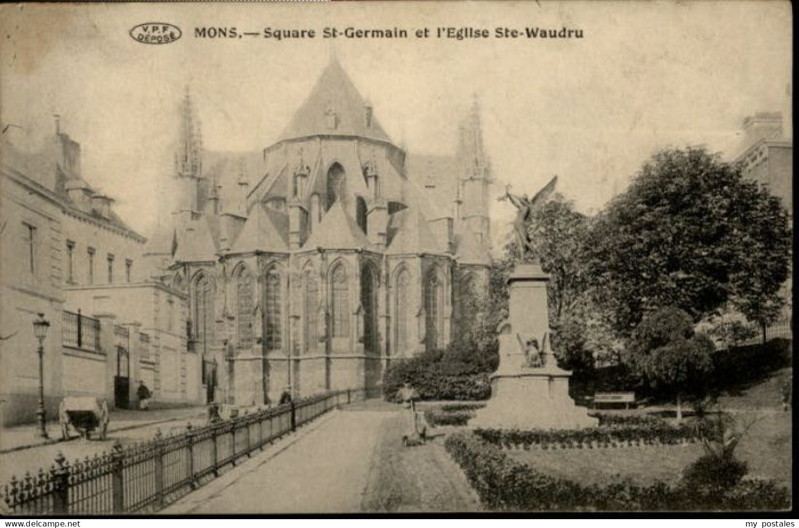 Mons Hainaut Mons Square St. Germain Eglise Ste. Waudru