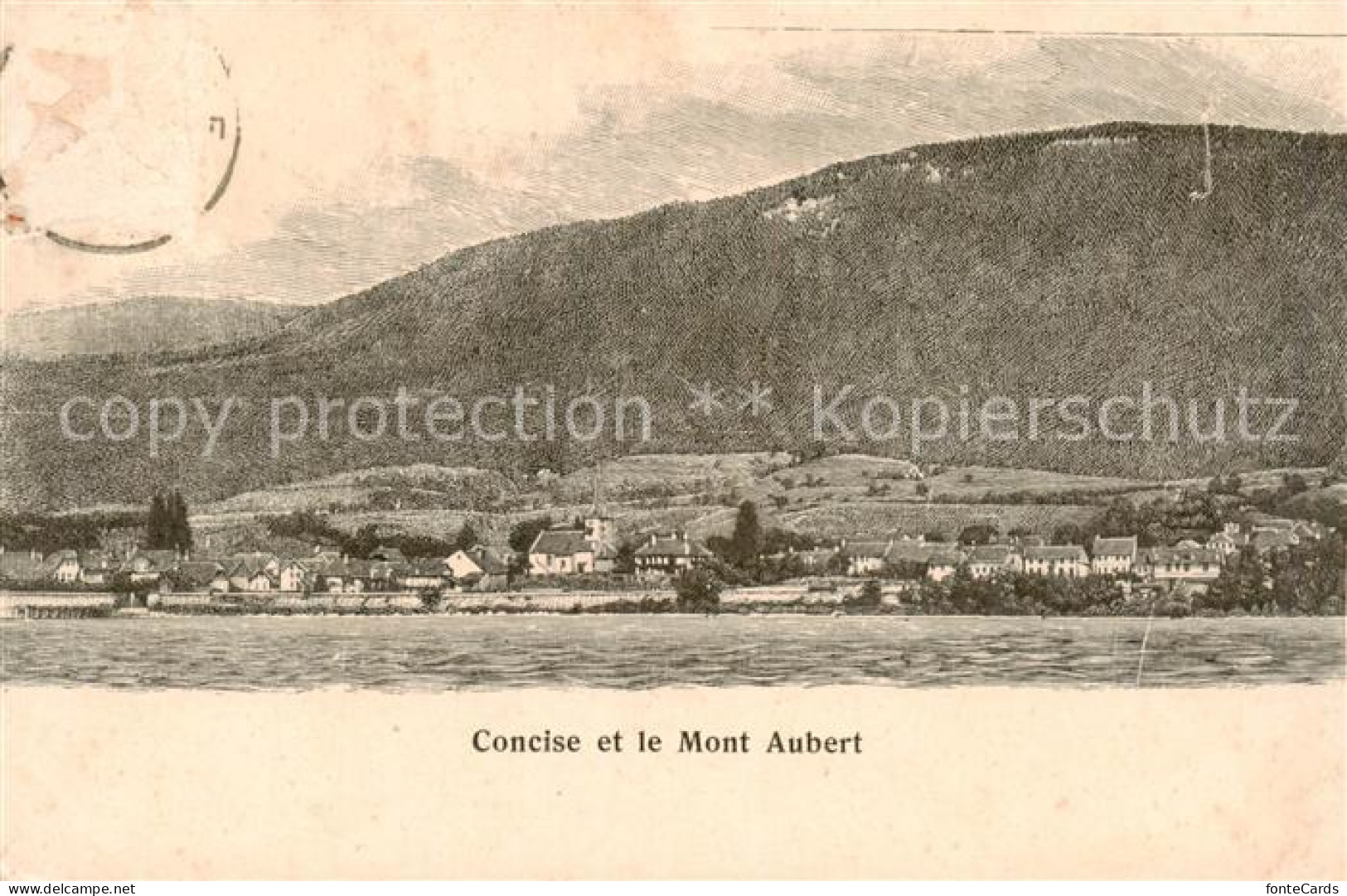 Mont Aubert Concise et le Mont Aubert
