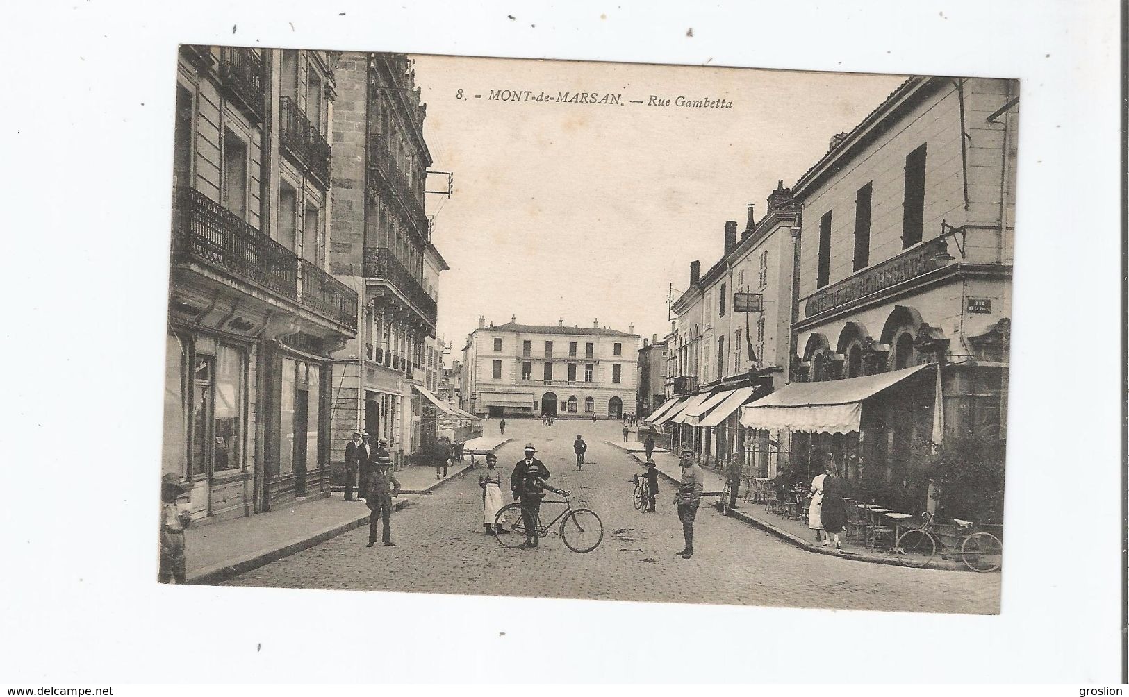 MONT DE MARSAN 8 RUE GAMBETTA (HOTEL DE LA RENAISSANCE CYCLISTE ET ANIMATION)