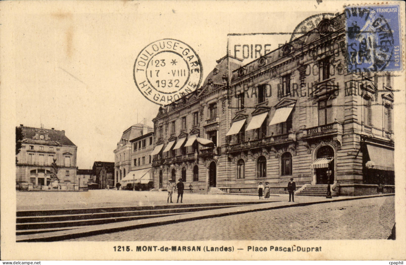Mont de Marsan CPA Place Pascal Dupret