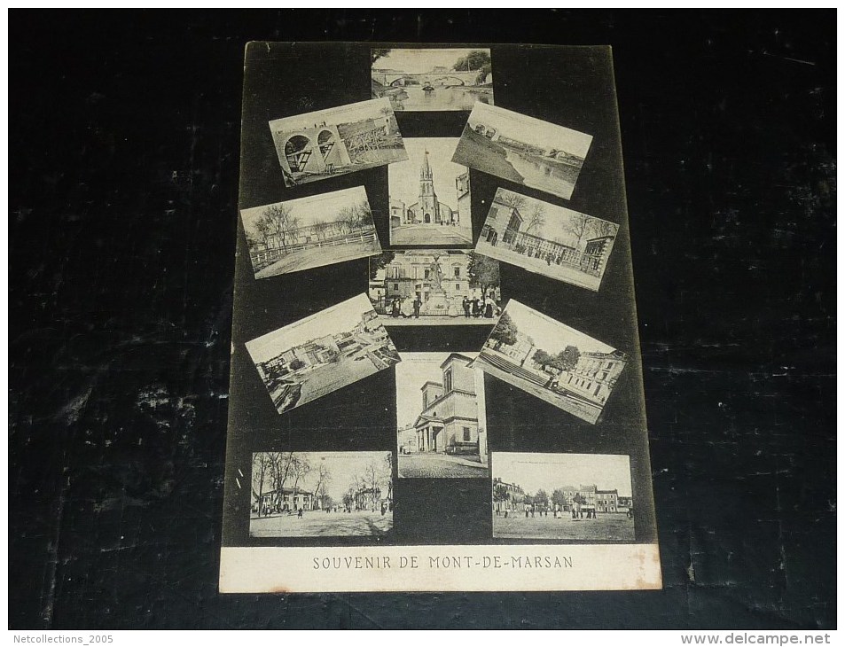MONT-DE-MARSAN - SOUVENIR DU MONT DE MARSAN - 40 LANDES (N)