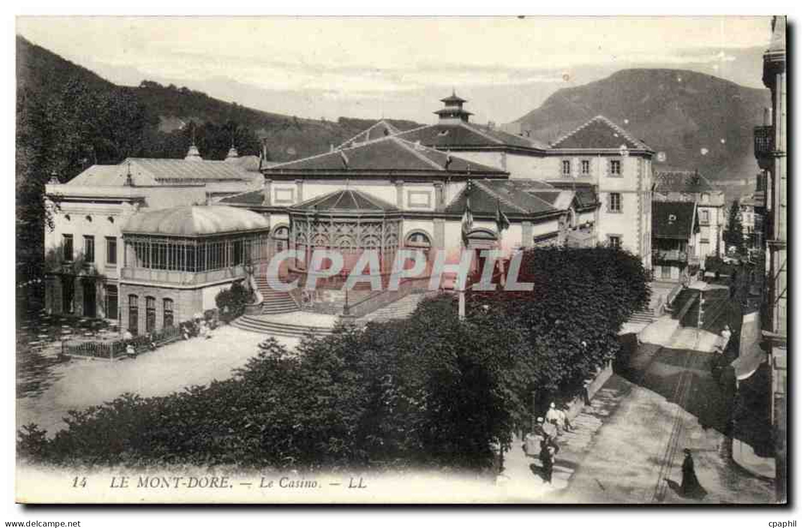 Mont Dore - Le Casino - CPA