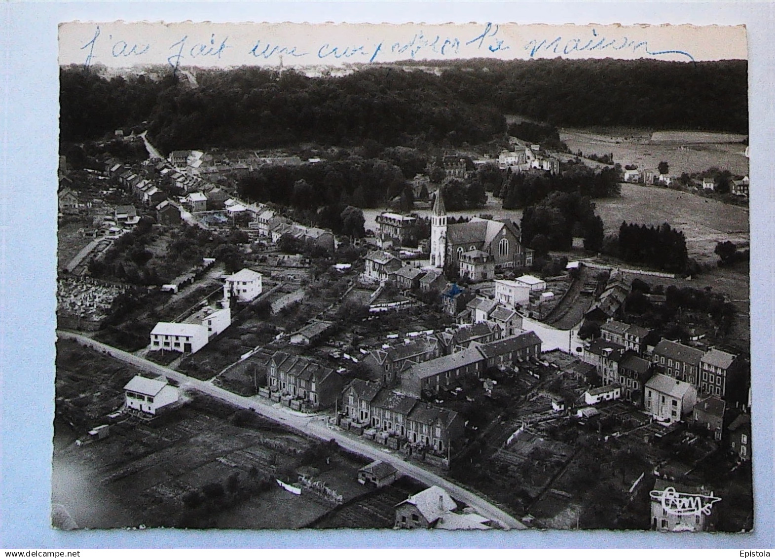 ► MONT SAINT MARTIN.  Vue aérienne