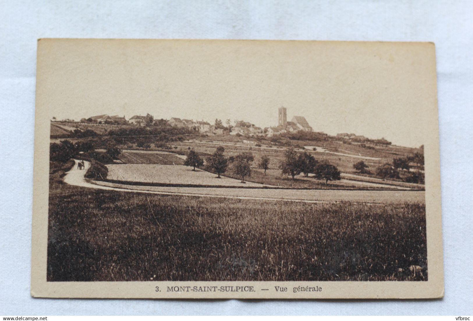 Mont Saint Sulpice, vue générale, Yonne 89