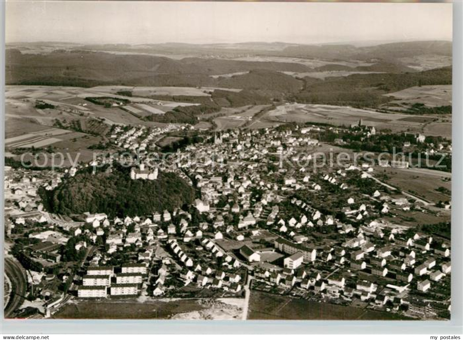 Montabaur Westerwald Fliegeraufnahme