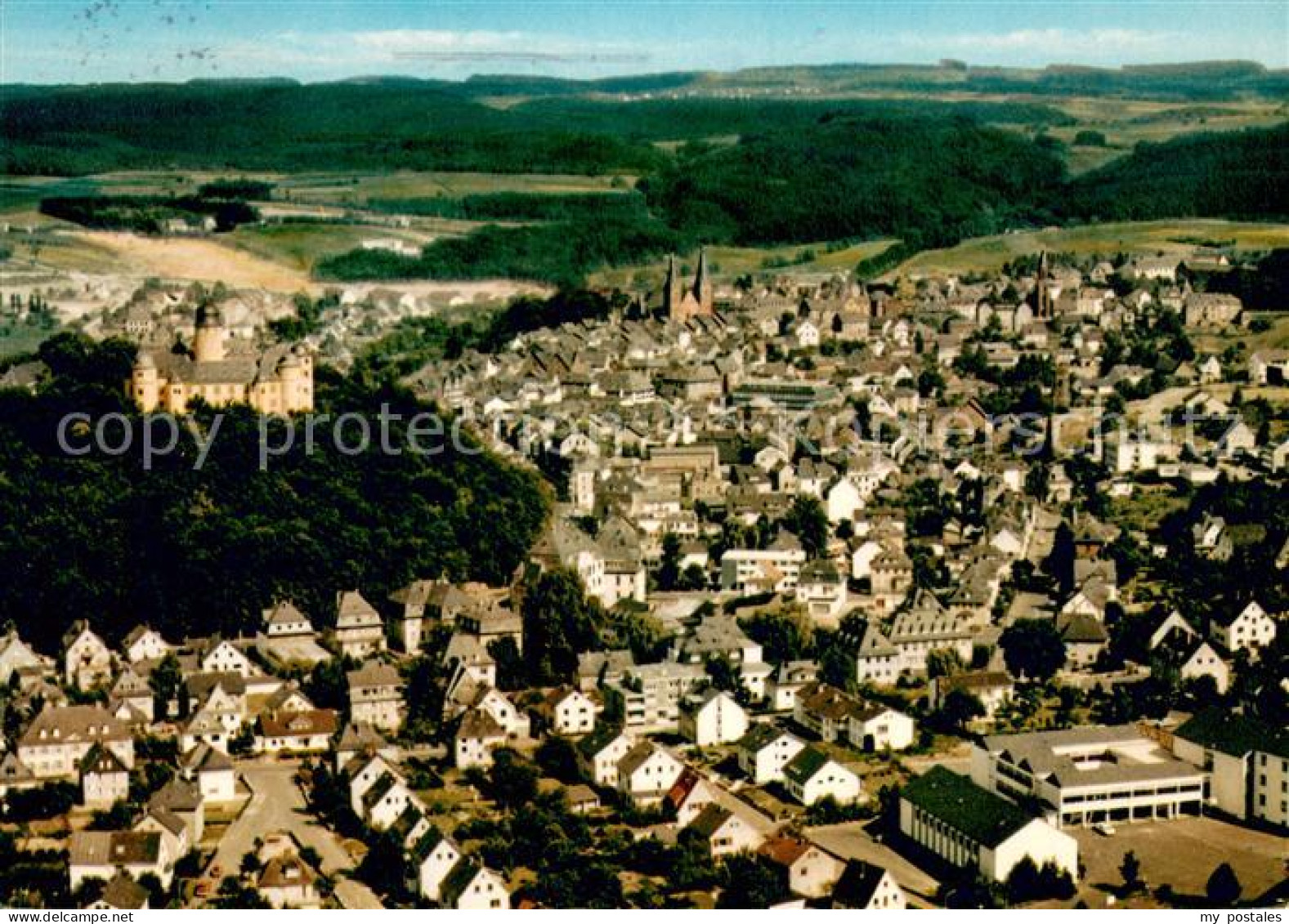 Montabaur Westerwald Fliegeraufnahme